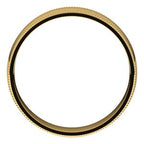 Milgrain Comfort-Fit Half Round Band