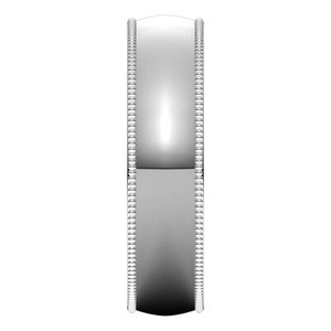 Milgrain Comfort-Fit Half Round Band