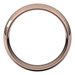 Lightweight Milgrain Comfort-Fit Half Round Band