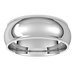 Milgrain Comfort-Fit Half Round Band