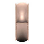 Milgrain Comfort-Fit Half Round Band