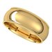 Lightweight Milgrain Comfort-Fit Half Round Band