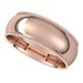Lightweight Milgrain Comfort-Fit Half Round Band
