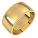Milgrain Comfort-Fit Half Round Band