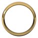 Milgrain Comfort-Fit Half Round Band
