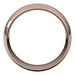 Milgrain Comfort-Fit Half Round Band