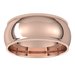 Milgrain Comfort-Fit Half Round Band
