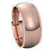 Milgrain Comfort-Fit Half Round Band