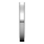 Milgrain Comfort-Fit Flat Band