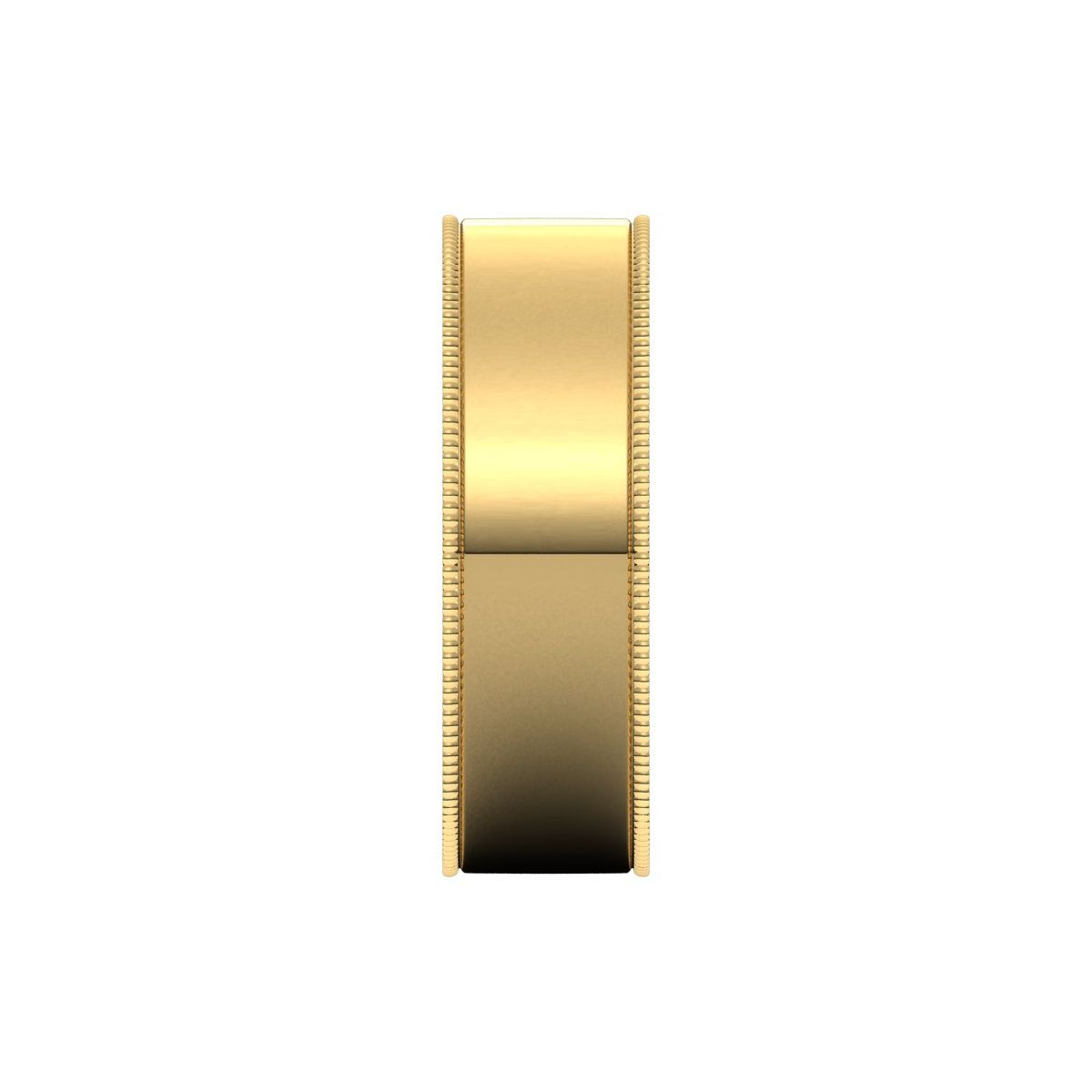 Milgrain Comfort-Fit Flat Band