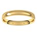 Lightweight Milgrain Comfort-Fit Half Round Band