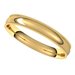 Lightweight Milgrain Comfort-Fit Half Round Band