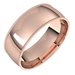 Lightweight Milgrain Comfort-Fit Half Round Band