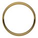 Lightweight Milgrain Comfort-Fit Half Round Band