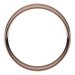 Lightweight Milgrain Comfort-Fit Half Round Band