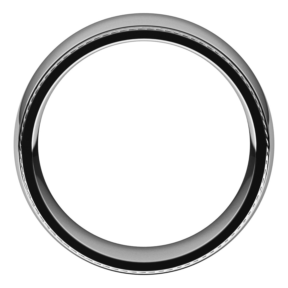 Rope Comfort-Fit Half Round Band