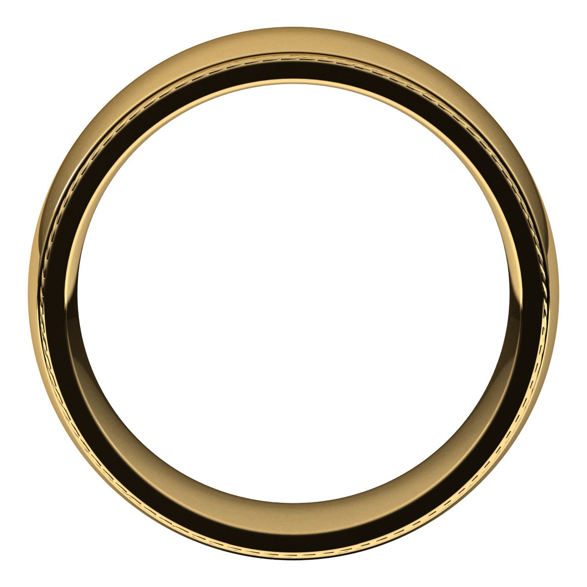 Rope Comfort-Fit Half Round Band