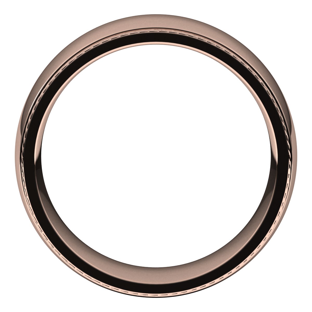 Rope Comfort-Fit Half Round Band