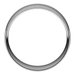 Lightweight Milgrain Comfort-Fit Half Round Band