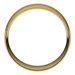 Lightweight Milgrain Comfort-Fit Half Round Band