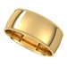 Lightweight Milgrain Comfort-Fit Half Round Band