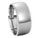 Lightweight Milgrain Comfort-Fit Half Round Band