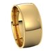 Lightweight Milgrain Comfort-Fit Half Round Band