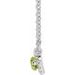 French-Set Halo-Style Necklace or Center