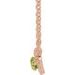 French-Set Halo-Style Necklace or Center