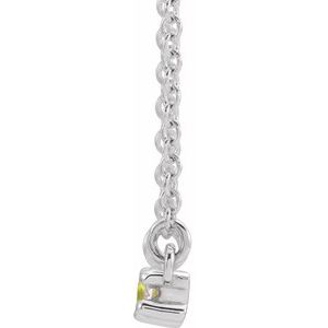 Accented Bar Necklace or Center