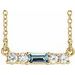 Accented Bar Necklace or Center