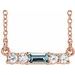 Accented Bar Necklace or Center