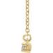 Accented Bar Necklace or Center