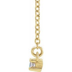 Accented Bar Necklace or Center