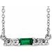 Accented Bar Necklace or Center