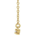 Accented Bar Necklace or Center