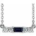 Accented Bar Necklace or Center