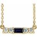 Accented Bar Necklace or Center