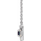French-Set Halo-Style Necklace or Center
