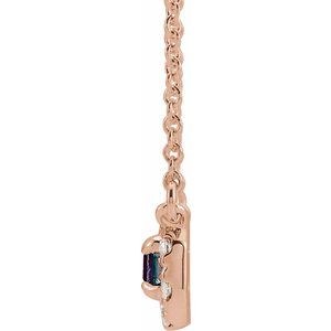 French-Set Halo-Style Necklace or Center