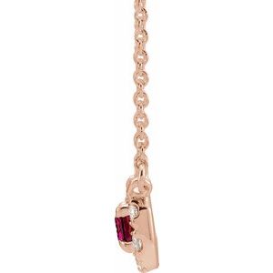 French-Set Halo-Style Necklace or Center