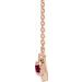 French-Set Halo-Style Necklace or Center