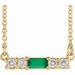 Accented Bar Necklace or Center