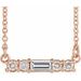 Accented Bar Necklace or Center