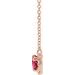 French-Set Halo-Style Necklace or Center