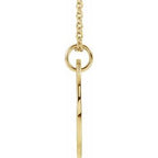 Engravable Pierced Heart or Star Necklace or Pendant