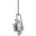 Halo-Style Necklace or Pendant