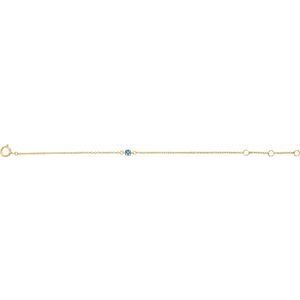 Youth Birthstone Bracelet