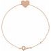 Engravable Heart Bracelet