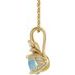 Accented Floral Necklace or Pendant